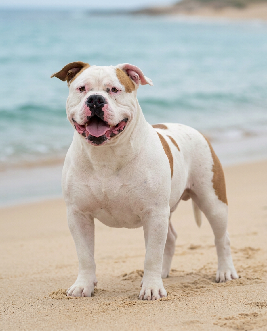 Iceberg — American Bully Standard at Bulldozer Kennel near Alicante, Spain